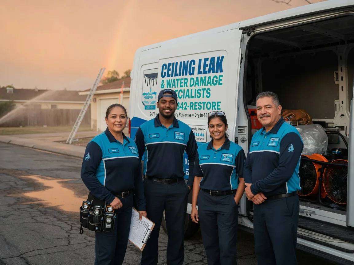 Ceiling Leak Cleanup company in East Marion, NY